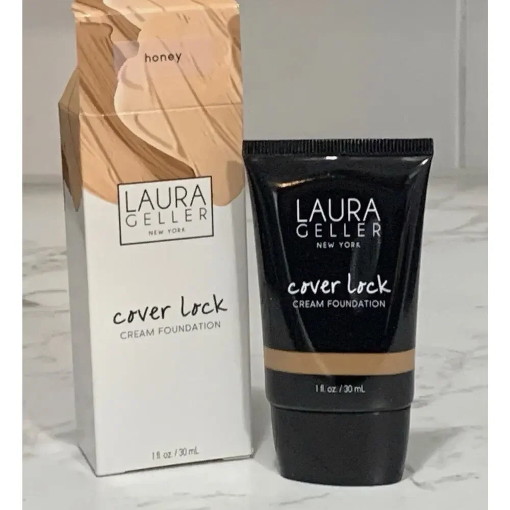 Laura Geller Cover Lock Foundation Full Coverage Cream 1 fl oz NIB